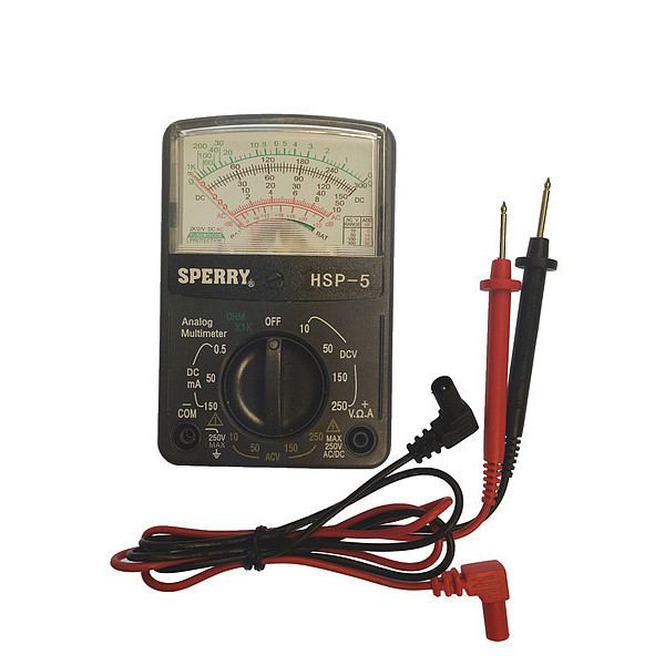 Sperry Instruments Analog Multi-Tester, 13 Range HSP5