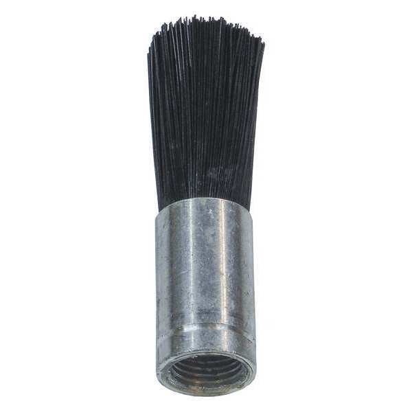 Michigan Brush 1/2" Flat Sash Paint Brush, Nylon Bristle, Hardwood Handle MIB-57223