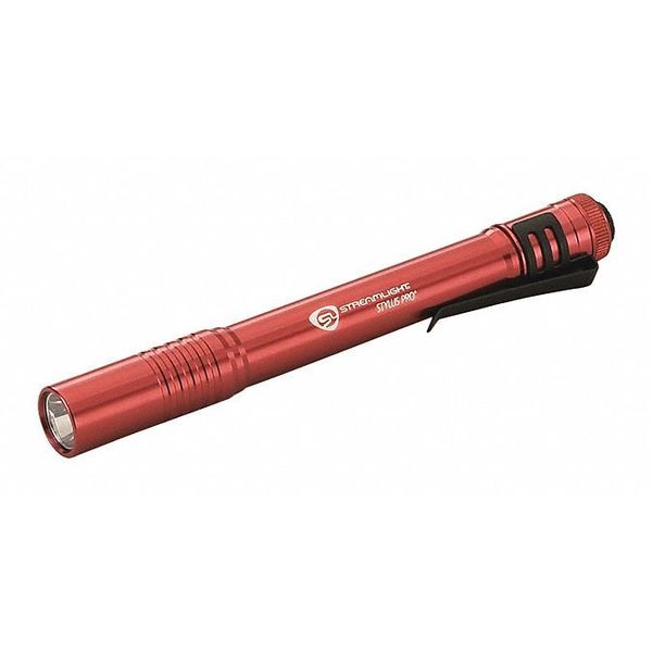 Streamlight STYLUS PRO Industrial Penlight, LED, Red 66120