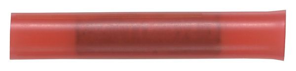 Panduit Butt Splice Connector, Red, 1.150in., PK100 BSN18-C