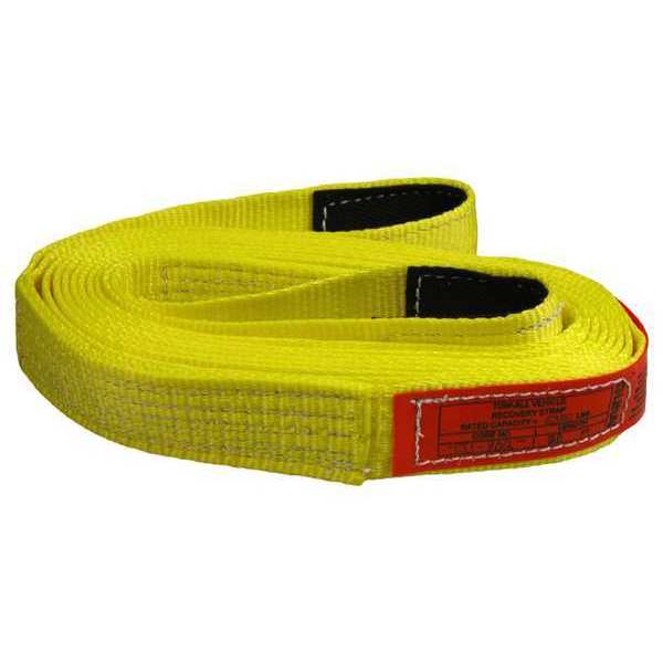 Lift-All Tow Strap, L 30 ft., WLL 10700 lb. TS2802DX30