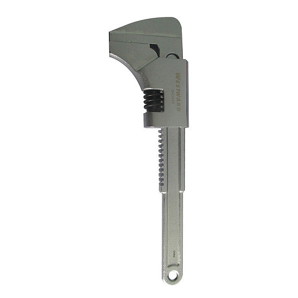 Westward 11 in L 3 in Cap. Alloy Steel Monkey Wrench 39CG45