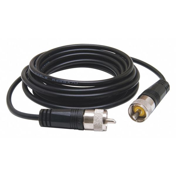 Roadpro Coax Cable, PL-259 Connector, 12 ft. RP-12CC