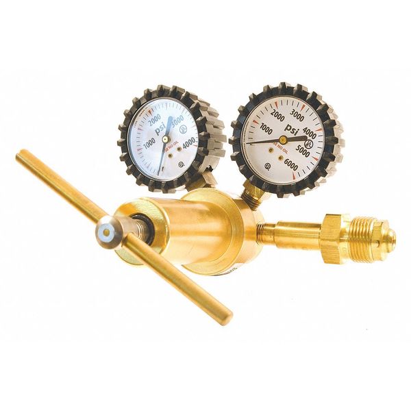 Uniweld Specialty Gas Regulator, Single Stage, CGA-680, 200 to 3000 psi, Use With: Nitrogen RHP3680