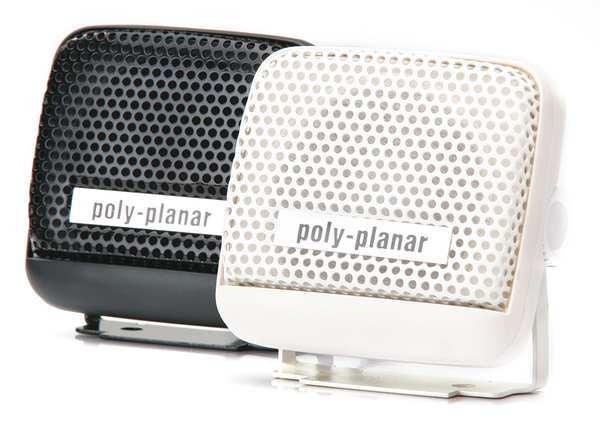 Poly-Planar Remote Speaker, White, 1-1/4in.D, 4 ohm MB21-W
