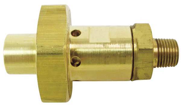 Conrader Discharge Valve, 1/8in. NPT, 2-15/64in. L D6