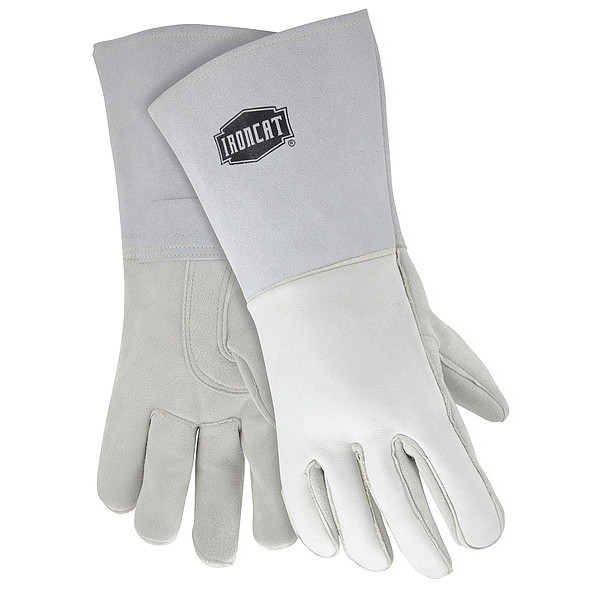 Ironcat Stick Welding Gloves, Elkskin Palm, L, PR 9061/L