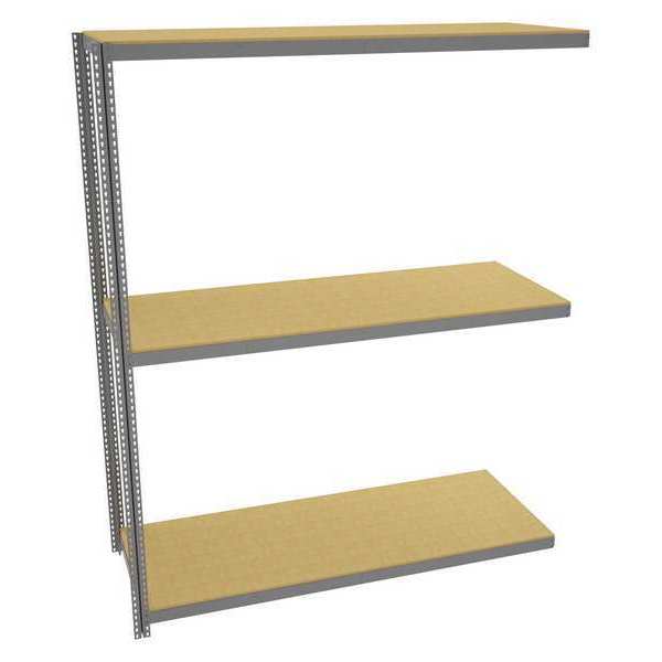 Tennsco Boltless Shelving Unt, 96inWx36inDx120inH ZLE10-9636A-3D