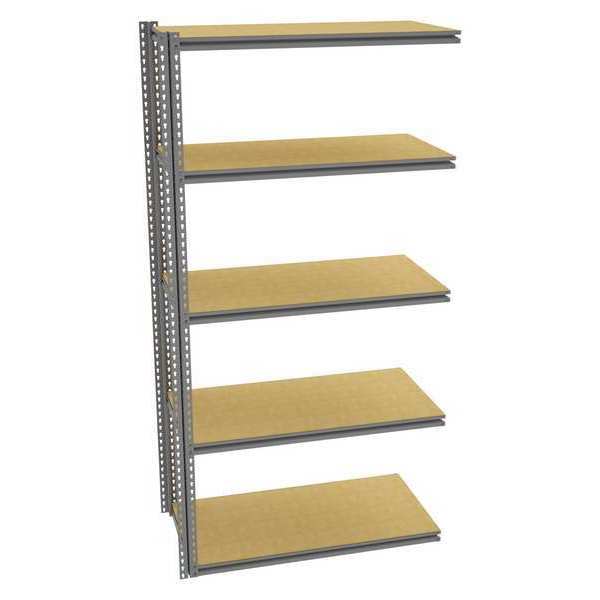 Tennsco Boltless Shelving Add-On, 48inx24inx96in ZB8-4824A-5D