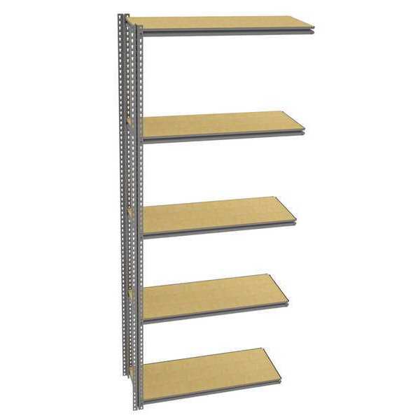 Tennsco Boltless Shelving Add-On, 48inx18inx120in ZB10-4818A-5D