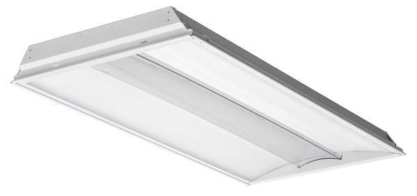 Lithonia Lighting LED Recessed Troffer, 3500K, 40W, 277V 2ALL4 48L EZ1 LP835 N100