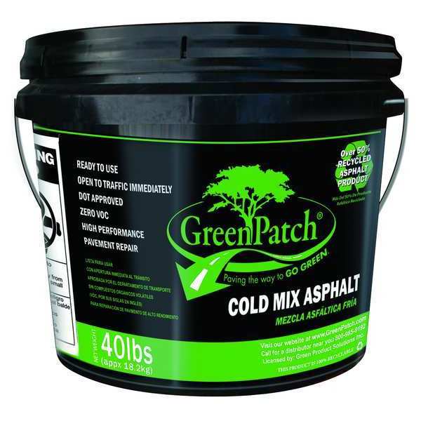 Greenpatch 40 lb. Black Pavement Repair Patch GP40P