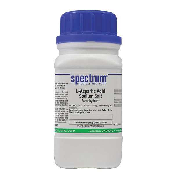 Spectrum L-Aspartic Acid Sodium Salt, 100g A1375-100GM06