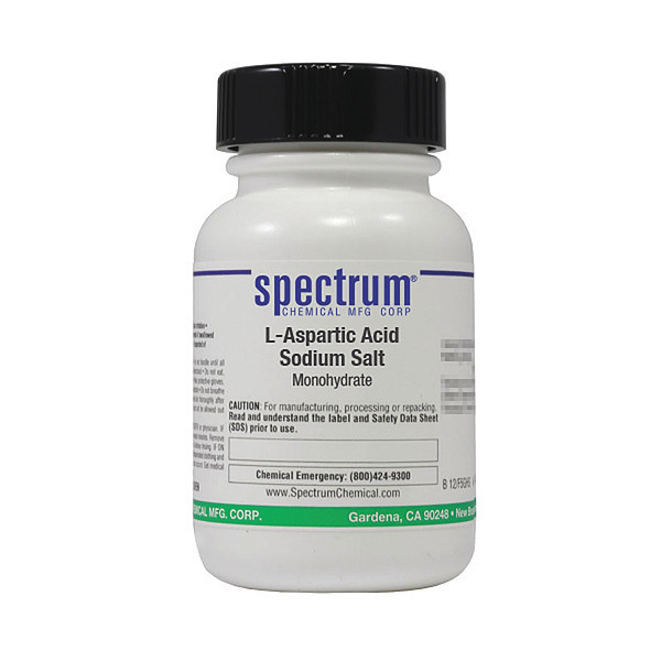 Spectrum L-Aspartic Acid Sodium Salt, 25g A1375-25GM04
