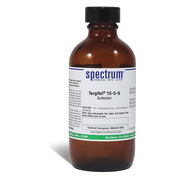 Spectrum Tergitol(R) 15-S-9, Surfactant, 100mL T1261-100ML49