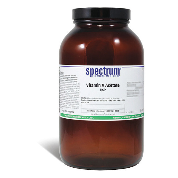 Spectrum Vitamin A Acetate, USP, 500g V1257-500GM10