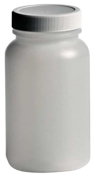 Qorpak Plastic Bottle, 250mL, Natural, PK24 239540