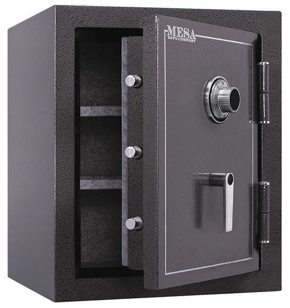 Mesa Safe Co Fire Rated Security Safe, 4.0 cu ft, 225 lb, 2 hr. Fire Rating MBF2620C