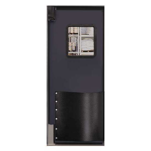 Chase Swinging Door, 7 x 3 ft, Metallic Gray 3684RMGR