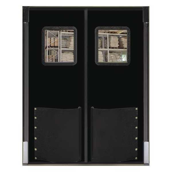 Chase Swinging Door, 10 x 8 ft, Black, PR 96120RDXHDBLA