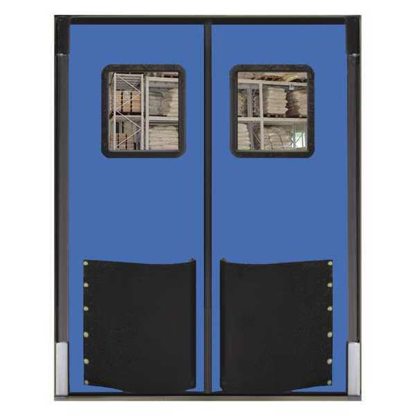 Chase Swinging Door, 7 x 6 ft, Royal Blue, PR 7284RD25RBL