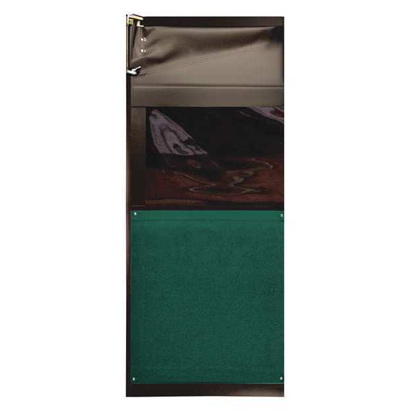Chase Swinging Door, 8 x 3 ft, Forest Green, PVC AIR9733696FGR