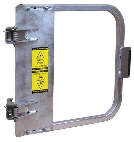 Ps Industries Safety Gate, 22-3/4 to 26-1/2 In, Alum LSG-24-ALU