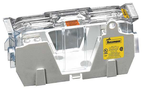 Eaton Bussmann Open Fuse Block, J UL Class, 1 Poles, 70 to 100A Amp Range, 600V AC/DC Volt Rating JM60100-1CR