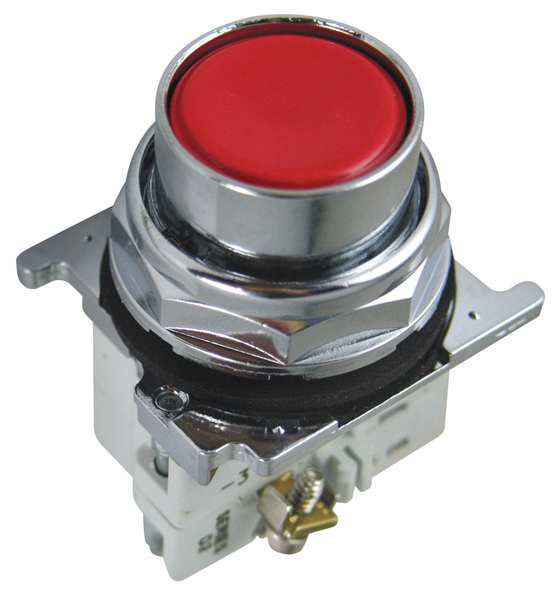 Eaton Cutler-Hammer Non-Illuminated Push Button, 30mm, Metal 10250T23R