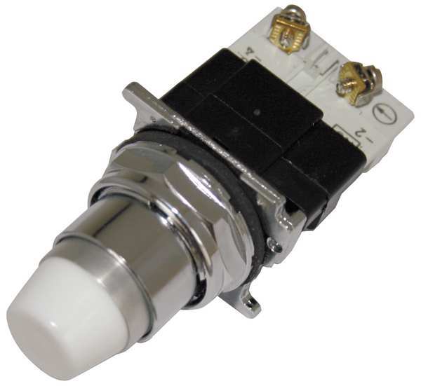 Eaton Illuminated Push Button, 1NO/1NC, 120VAC 10250T76W