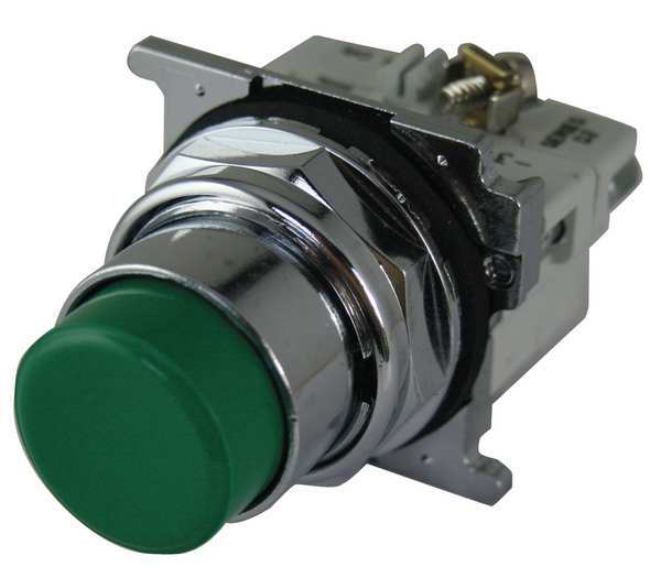 Eaton Non-Illuminated Push Button, 30mm, Green 10250T31G