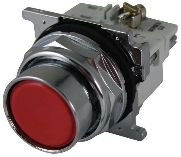 Eaton Cutler-Hammer Non-Illuminated Push Button, 30mm, Metal 10250T102-3