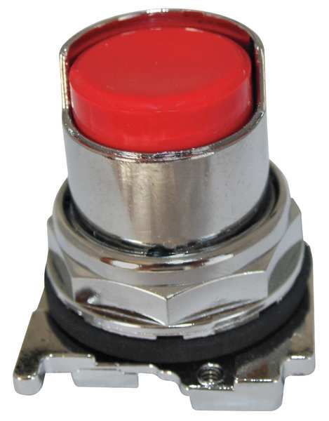 Eaton Non-Illum Push Button Operator, 30mm, Red 10250T502