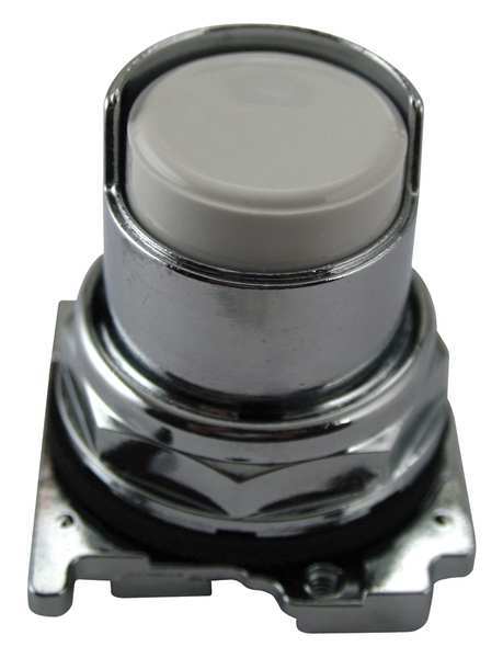 Eaton Non-Illum Push Button Operator, White 10250T506