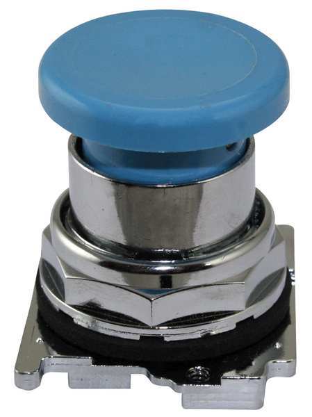 Eaton Non-Illum Push Button Operator, 30mm, Blue 10250T129