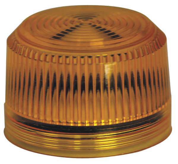 Eaton Cutler-Hammer Pilot Light Lens, 30mm, Yellow, Plastic 10250TC3N