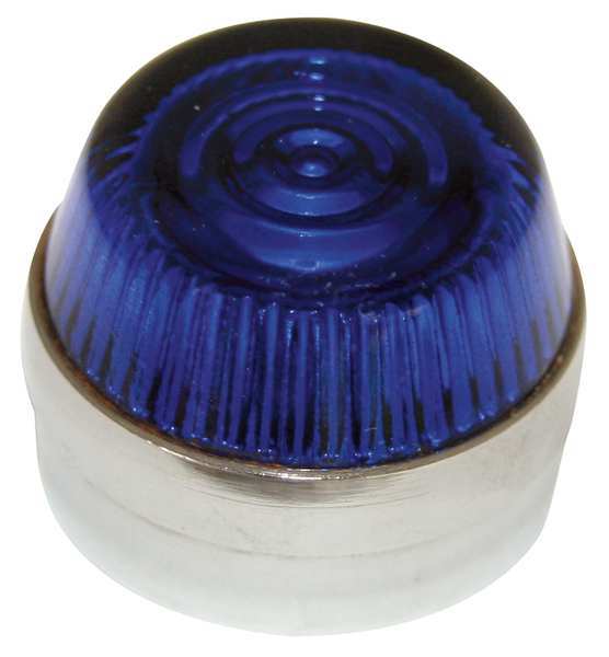 Eaton Pilot Light Lens, 30mm, Blue, Glass 10250TC10N