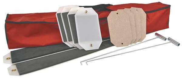 Surface Shields Surface Sled Kit, 63 in.L, Red SLEDKIT