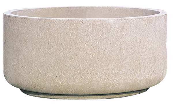 Wausau Tile Planter, Round, 72in.Lx72in.Wx36in.H TF4135W22