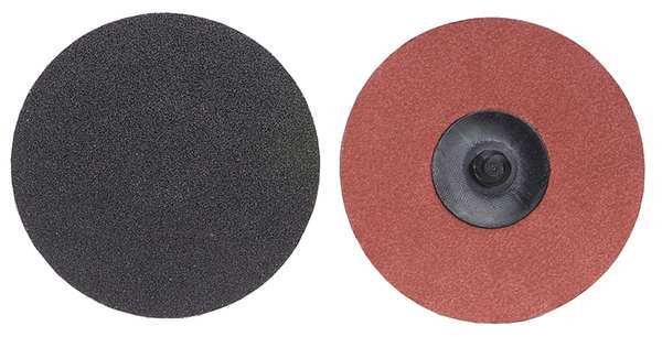 Norton Abrasives Quick Change Disc, Coarse, 3 in., PK50 66623319028