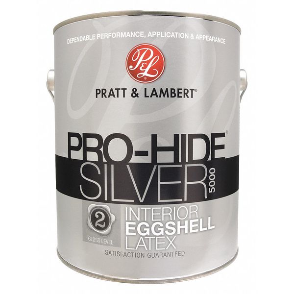 Pratt & Lambert Interior Paint, Eggshell, Latex Base, Chanteuse, 1 gal 0000Z5480-16