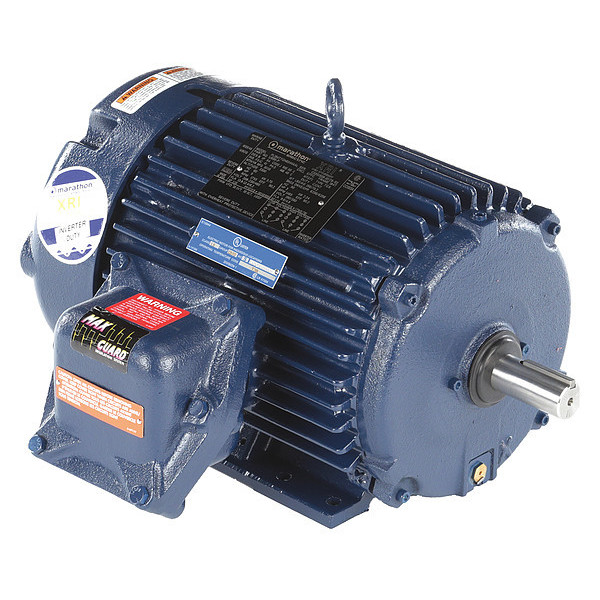 Marathon Motors HazLoc Motor, 5 HP, 1755 RPM, 208-230/460V 184TTGCD6544