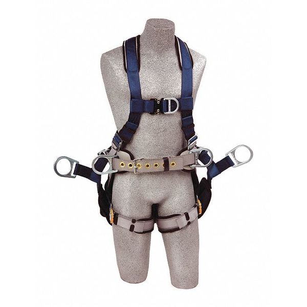 3M Dbi-Sala Full Body Harness, XS, Polyester 1108656