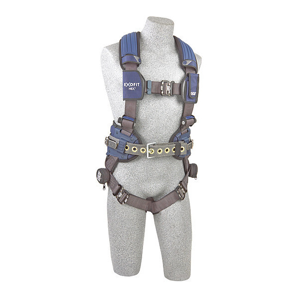 3M Dbi-Sala Full Body Harness, 2XL, Repel(TM) Polyester 1113244