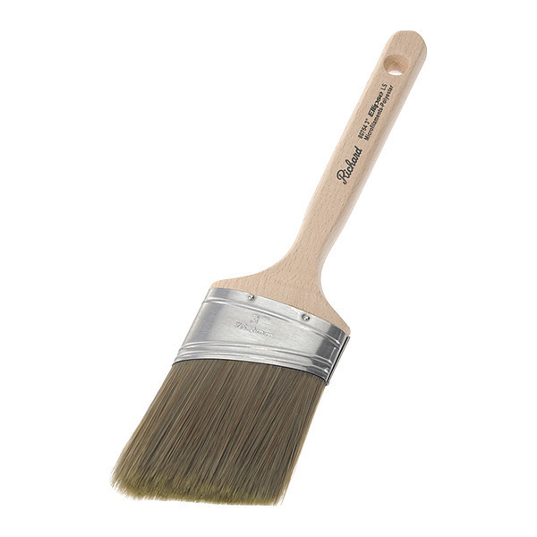 Richard 3" Oval Angle Paint Brush, Wood Handle 80764