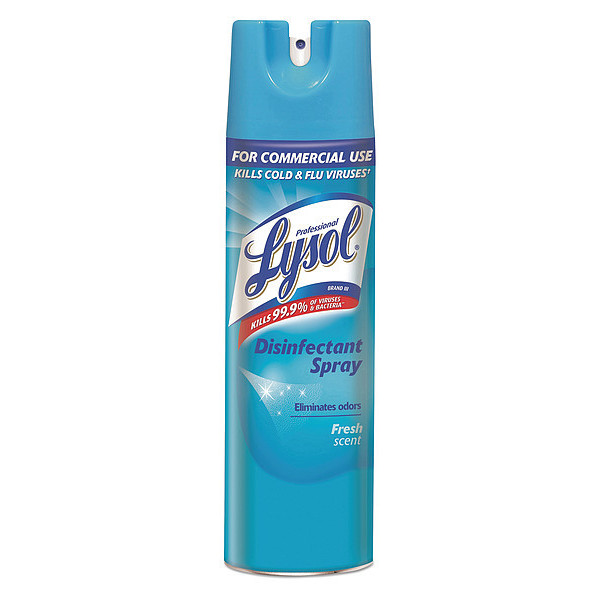 Lysol Disinfectant Spray, Fresh, 19 oz., PK12 36241-04675
