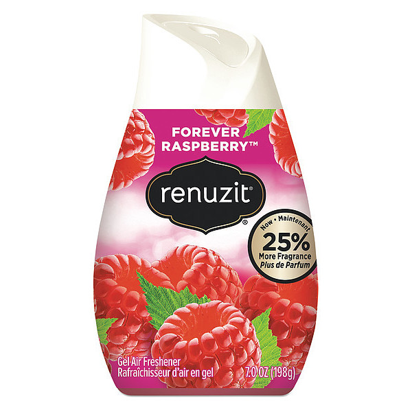 Renuzit Air Freshener, Raspberry, Solid, 7 oz. 366700