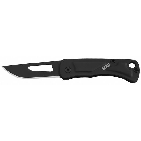 Sog Folding Knife, Centi I, Straight, 1.4" CE1002-CP