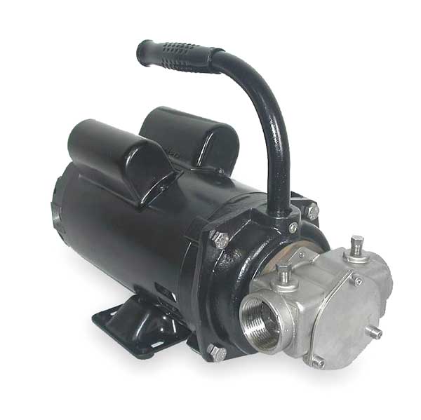 Dayton Pump, SS, 1 HP, 115/230V, 14.4/7.2 Amps 3ACC7