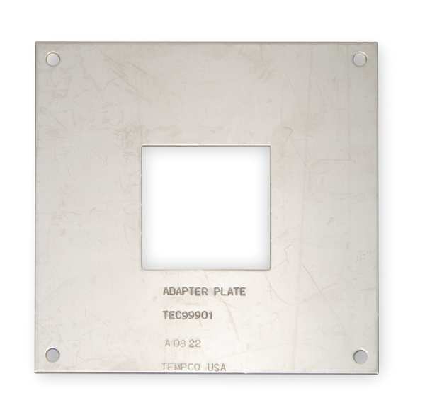 Tempco Adapter Plate, Adapts 1/4 Cutout to 1/16 TEC99901